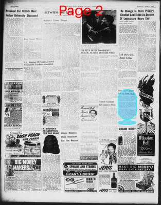 Page thumbnail for Atlanta Daily World