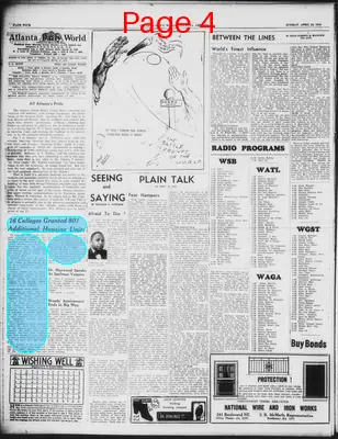 Page thumbnail for Atlanta Daily World