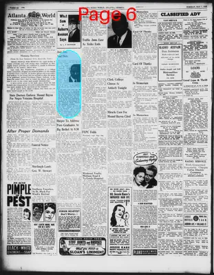 Page thumbnail for Atlanta Daily World