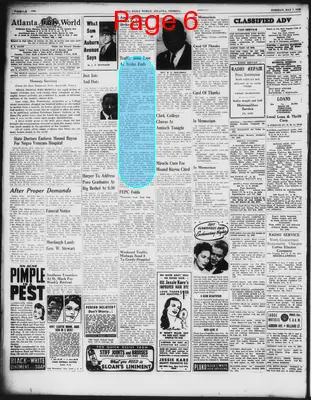 Page thumbnail for Atlanta Daily World