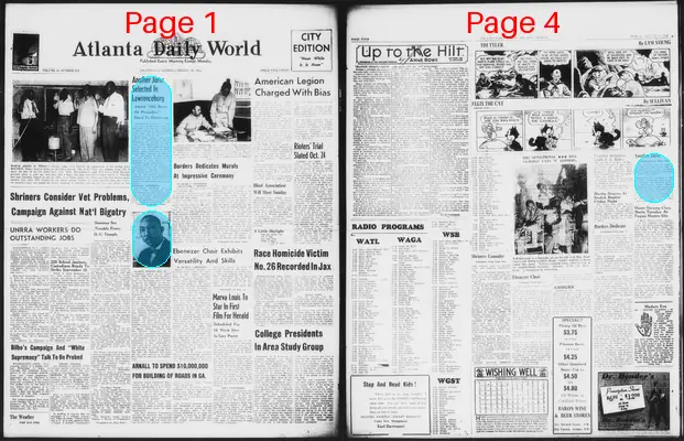 Page thumbnail for Atlanta Daily World