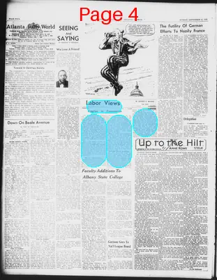 Page thumbnail for Atlanta Daily World