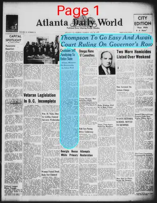Page thumbnail for Atlanta Daily World
