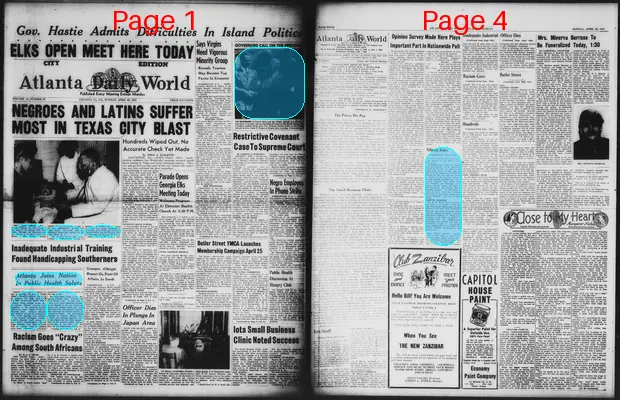 Page thumbnail for Atlanta Daily World