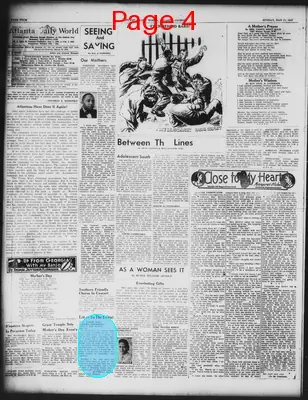 Page thumbnail for Atlanta Daily World