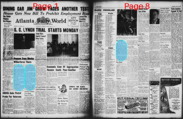 Page thumbnail for Atlanta Daily World