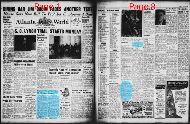 Page thumbnail for Atlanta Daily World