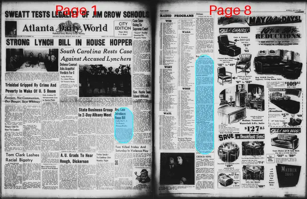 Page thumbnail for Atlanta Daily World