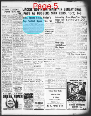 Page thumbnail for Atlanta Daily World