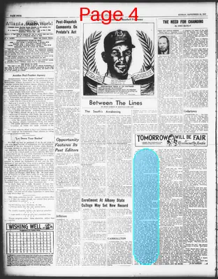 Page thumbnail for Atlanta Daily World