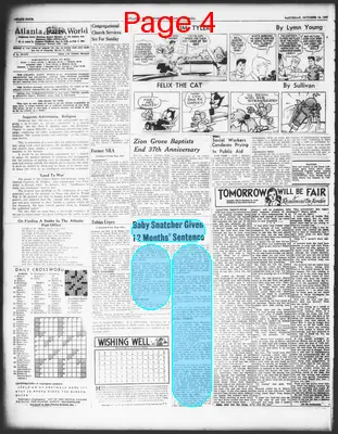 Page thumbnail for Atlanta Daily World