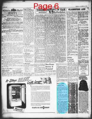 Page thumbnail for Atlanta Daily World