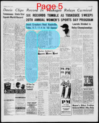 Page thumbnail for Atlanta Daily World