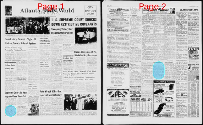 Page thumbnail for Atlanta Daily World