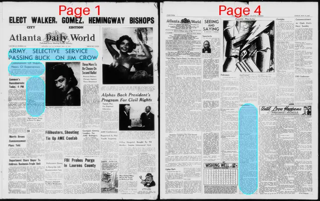 Page thumbnail for Atlanta Daily World
