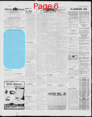 Page thumbnail for Atlanta Daily World
