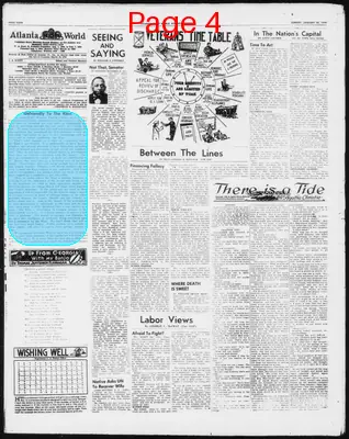 Page thumbnail for Atlanta Daily World