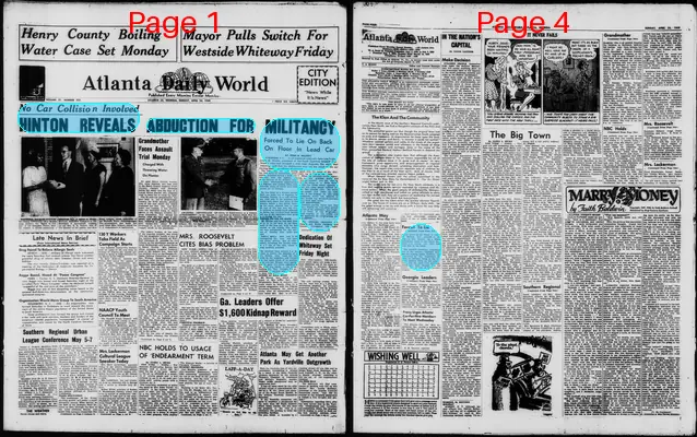Page thumbnail for Atlanta Daily World