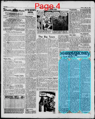 Page thumbnail for Atlanta Daily World