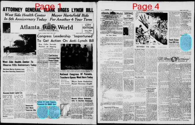 Page thumbnail for Atlanta Daily World