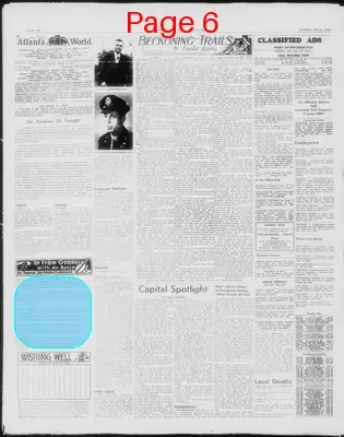 Page thumbnail for Atlanta Daily World