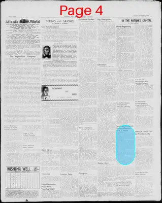 Page thumbnail for Atlanta Daily World