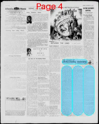 Page thumbnail for Atlanta Daily World