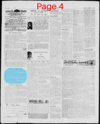 Page thumbnail for Atlanta Daily World