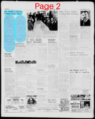 Page thumbnail for Atlanta Daily World