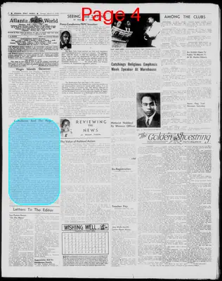 Page thumbnail for Atlanta Daily World
