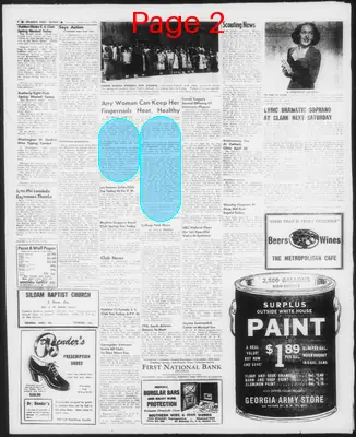Page thumbnail for Atlanta Daily World
