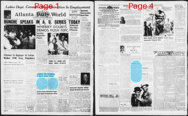 Page thumbnail for Atlanta Daily World