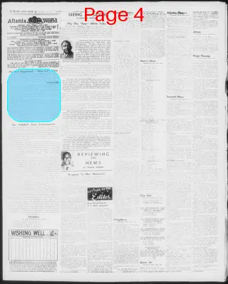 Page thumbnail for Atlanta Daily World