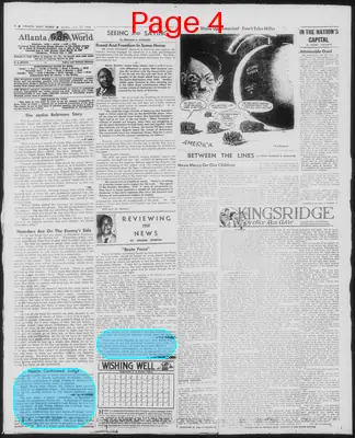 Page thumbnail for Atlanta Daily World