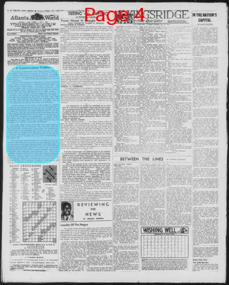 Page thumbnail for Atlanta Daily World