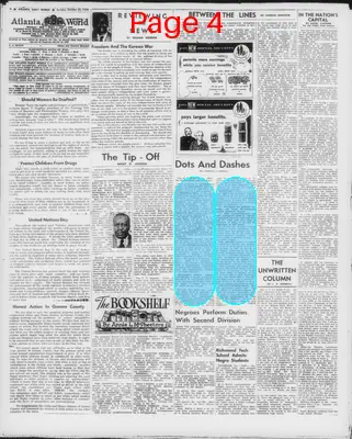 Page thumbnail for Atlanta Daily World