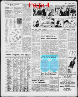 Page thumbnail for Atlanta Daily World