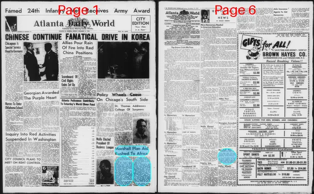 Page thumbnail for Atlanta Daily World