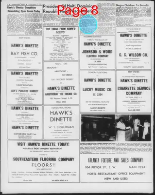 Page thumbnail for Atlanta Daily World
