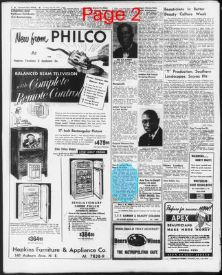 Page thumbnail for Atlanta Daily World