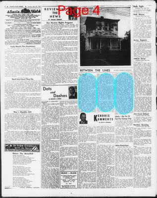 Page thumbnail for Atlanta Daily World