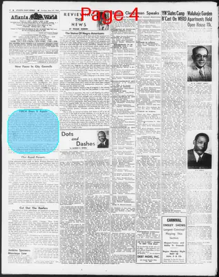Page thumbnail for Atlanta Daily World