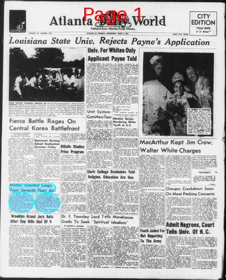 Page thumbnail for Atlanta Daily World