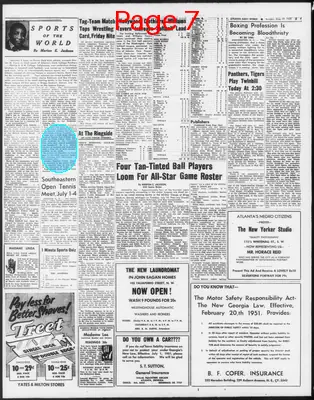 Page thumbnail for Atlanta Daily World