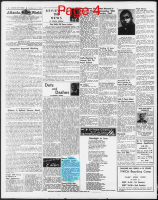Page thumbnail for Atlanta Daily World