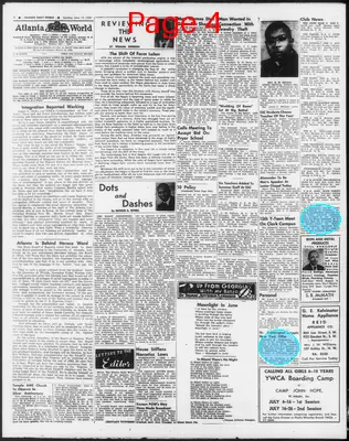 Page thumbnail for Atlanta Daily World