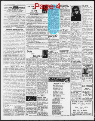 Page thumbnail for Atlanta Daily World