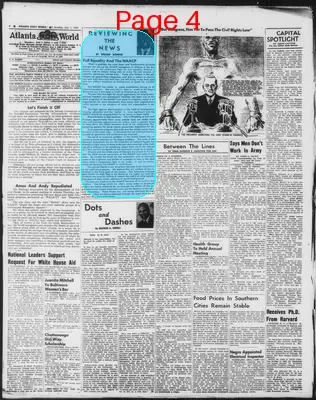 Page thumbnail for Atlanta Daily World