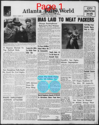 Page thumbnail for Atlanta Daily World
