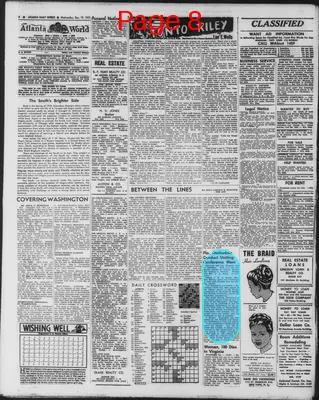 Page thumbnail for Atlanta Daily World